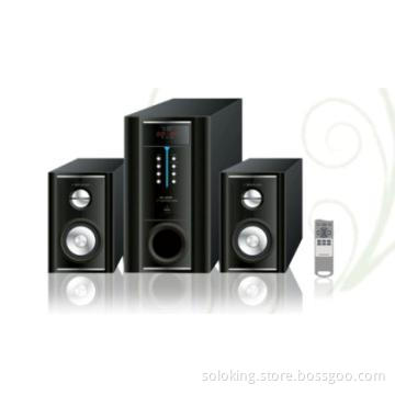 2.1ch multimedia speakers with reomte